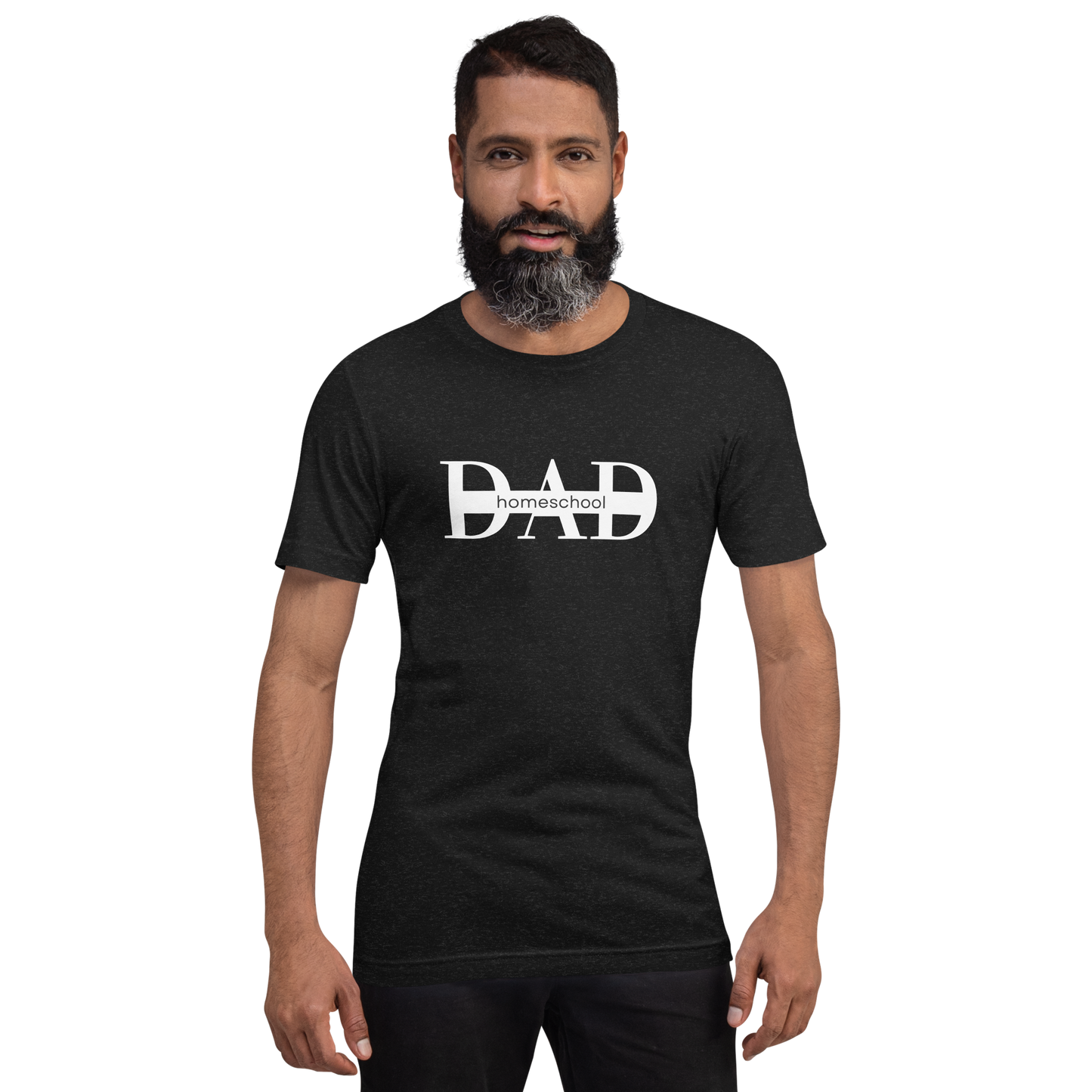 'Homeschool Dad' t-shirt (front)