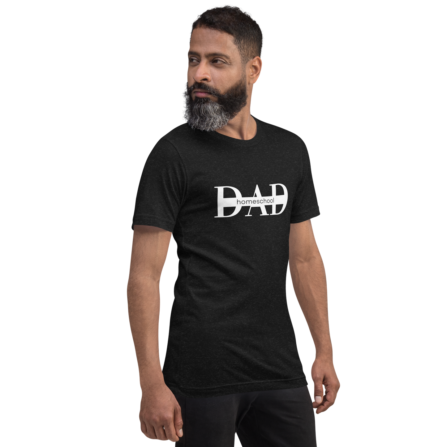 'Homeschool Dad' t-shirt (side)