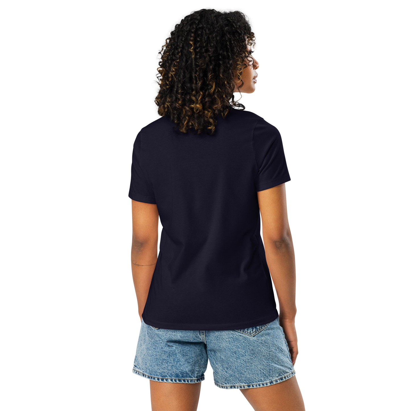Women’s relaxed fit 'Homeschool Mom' tshirt (back)