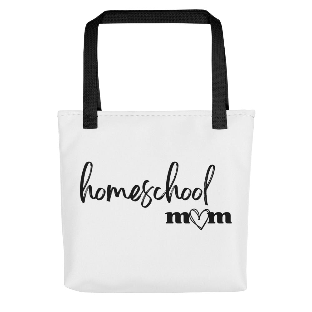 Large Tote Bag | Homeschool Mom
