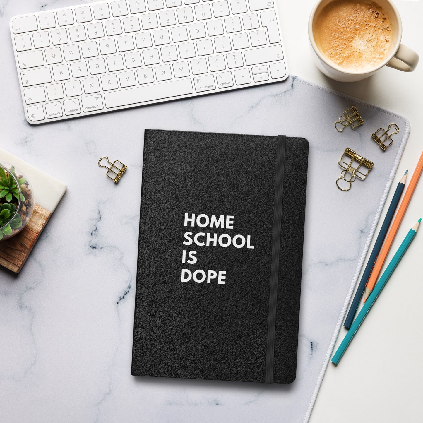Hardcover Journal | Homeschool Is Dope