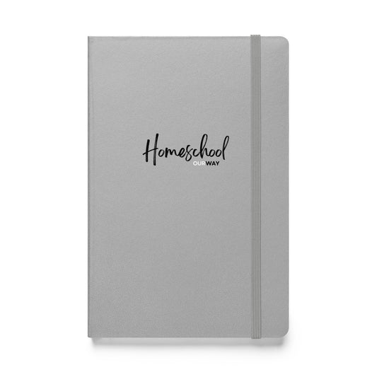 Gray Hardcover Journal | Homeschool Our Way