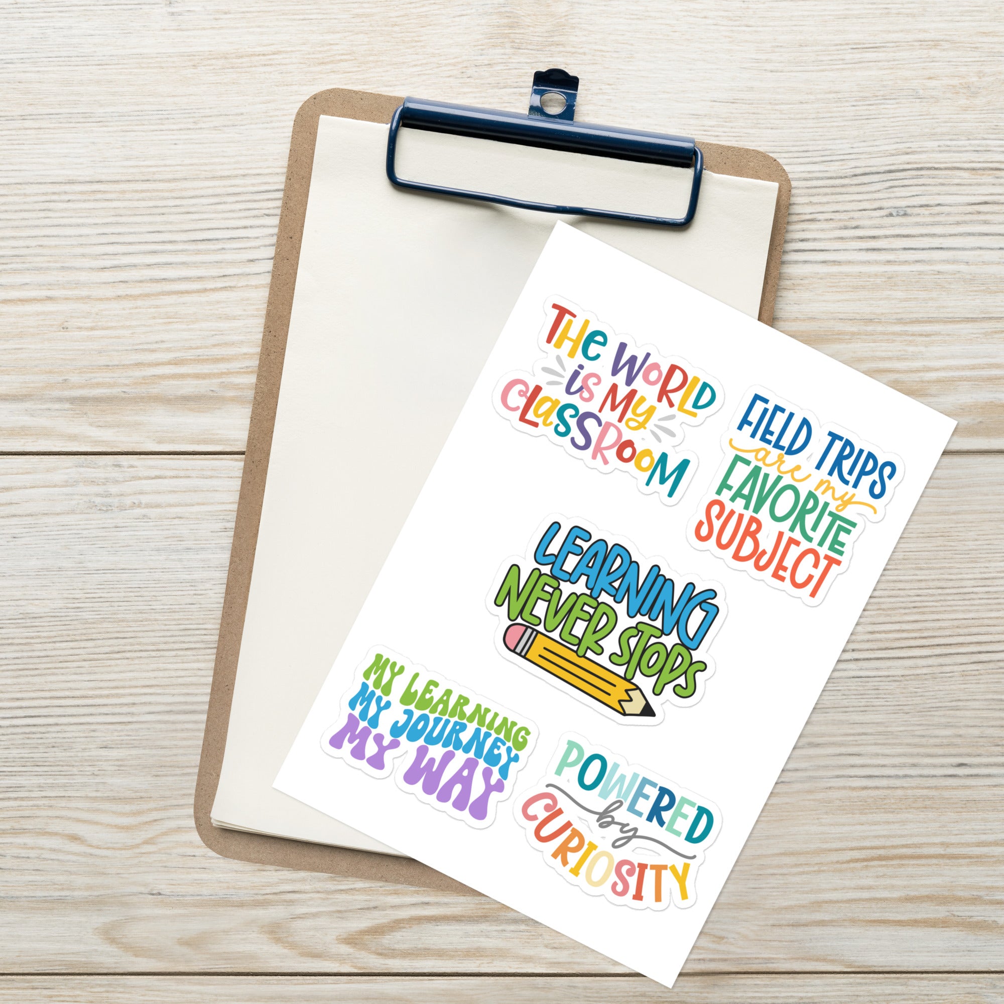 Homeschool Learning Sticker Sheet | 5 Designs – Homeschool Our Way