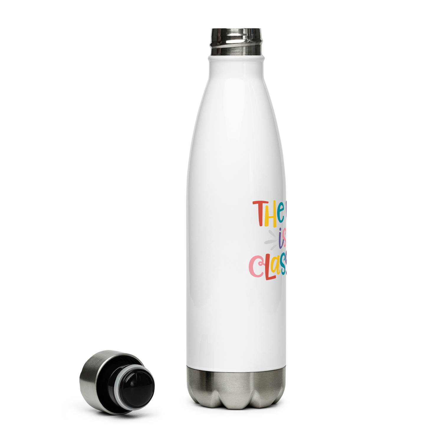 The World Is My Classroom | Stainless Steel Water Bottle