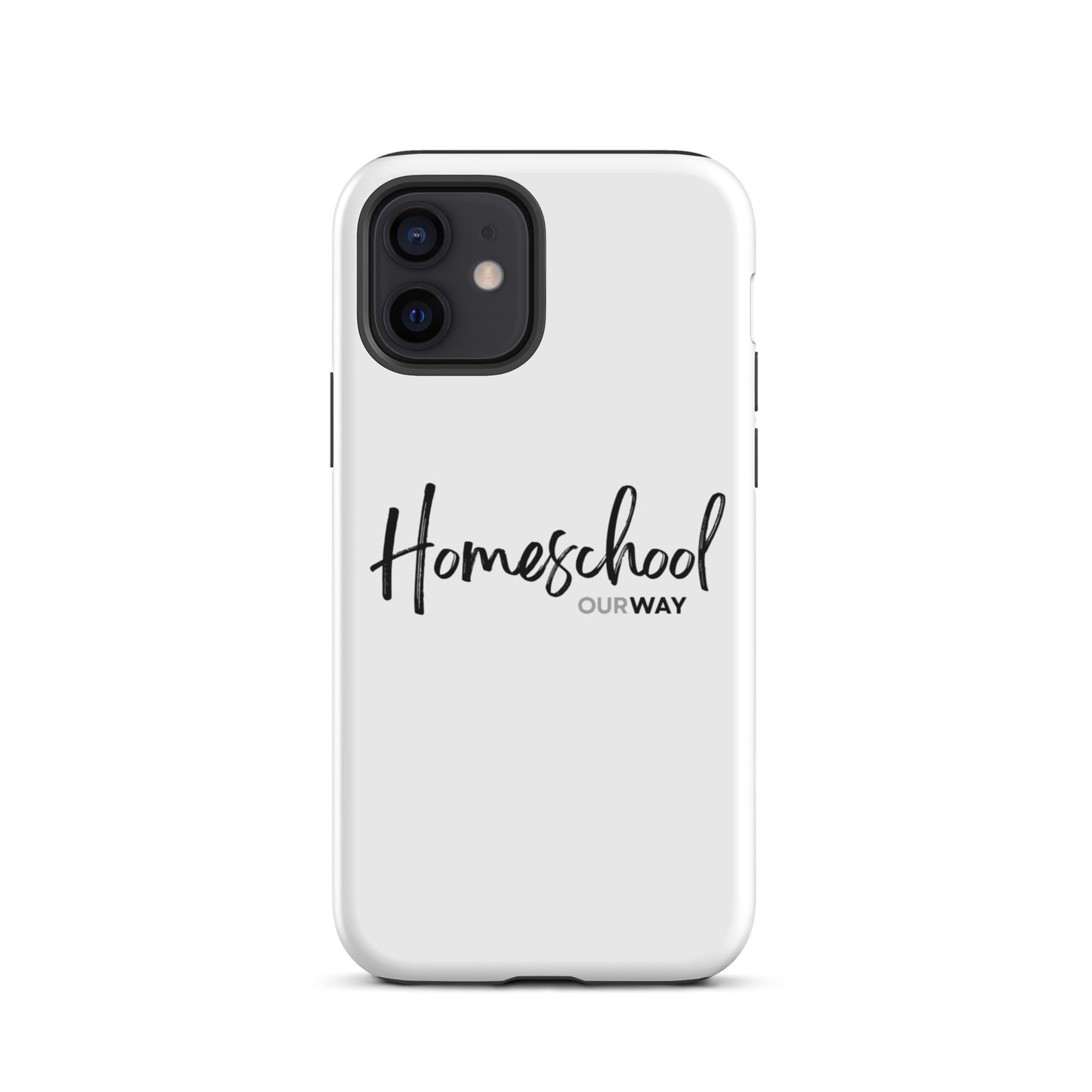 Durable White iPhone® Case | Homeschool Our Way