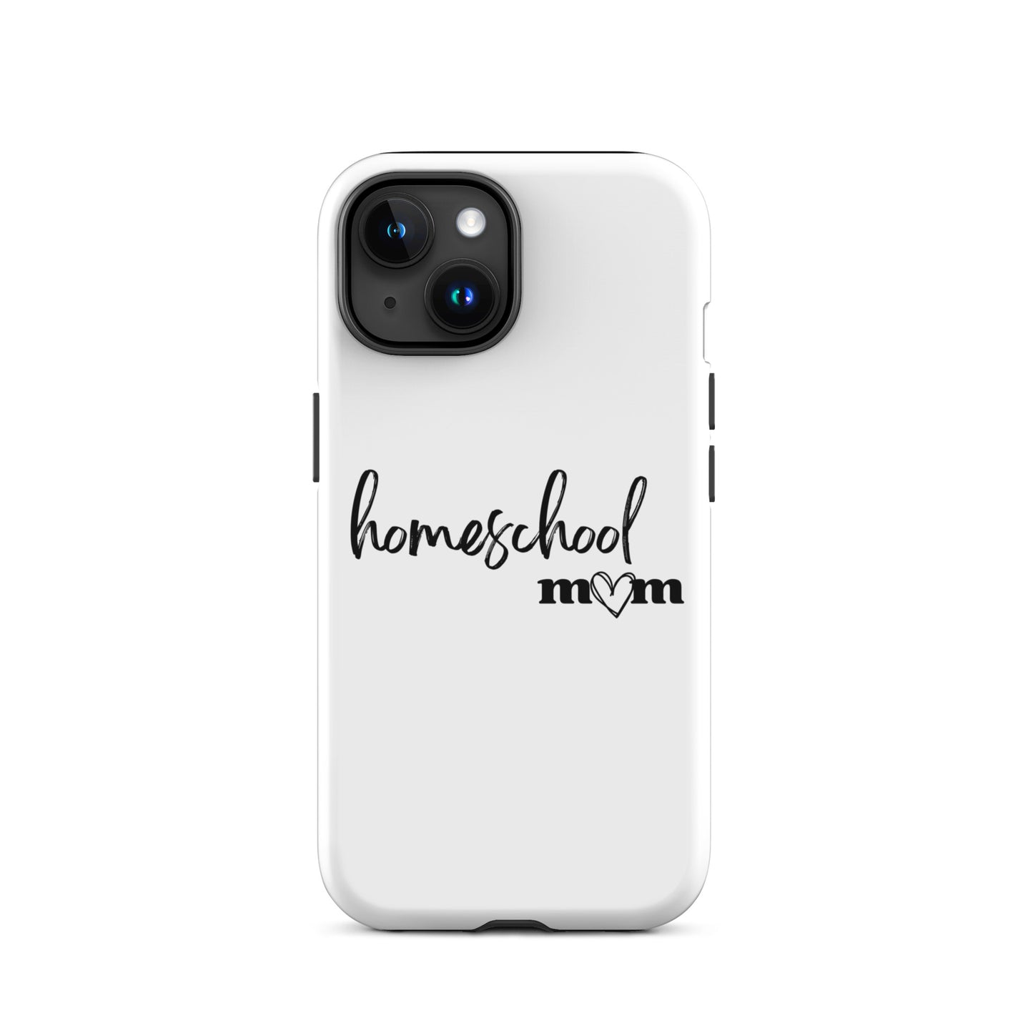 Durable White iPhone® Case | Homeschool Mom