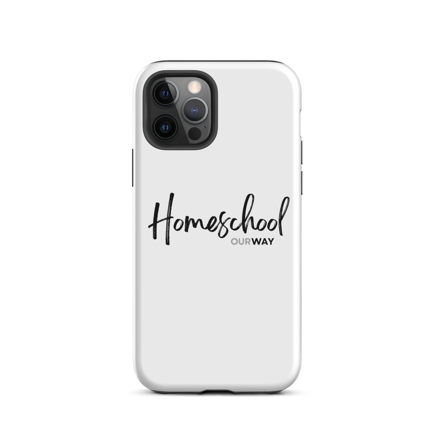 Durable White iPhone® Case | Homeschool Our Way