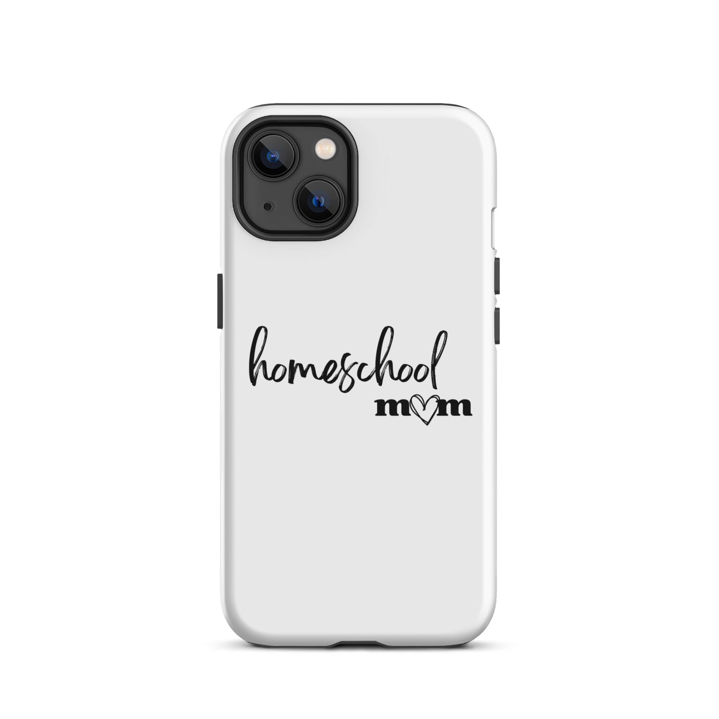 Durable White iPhone® Case | Homeschool Mom
