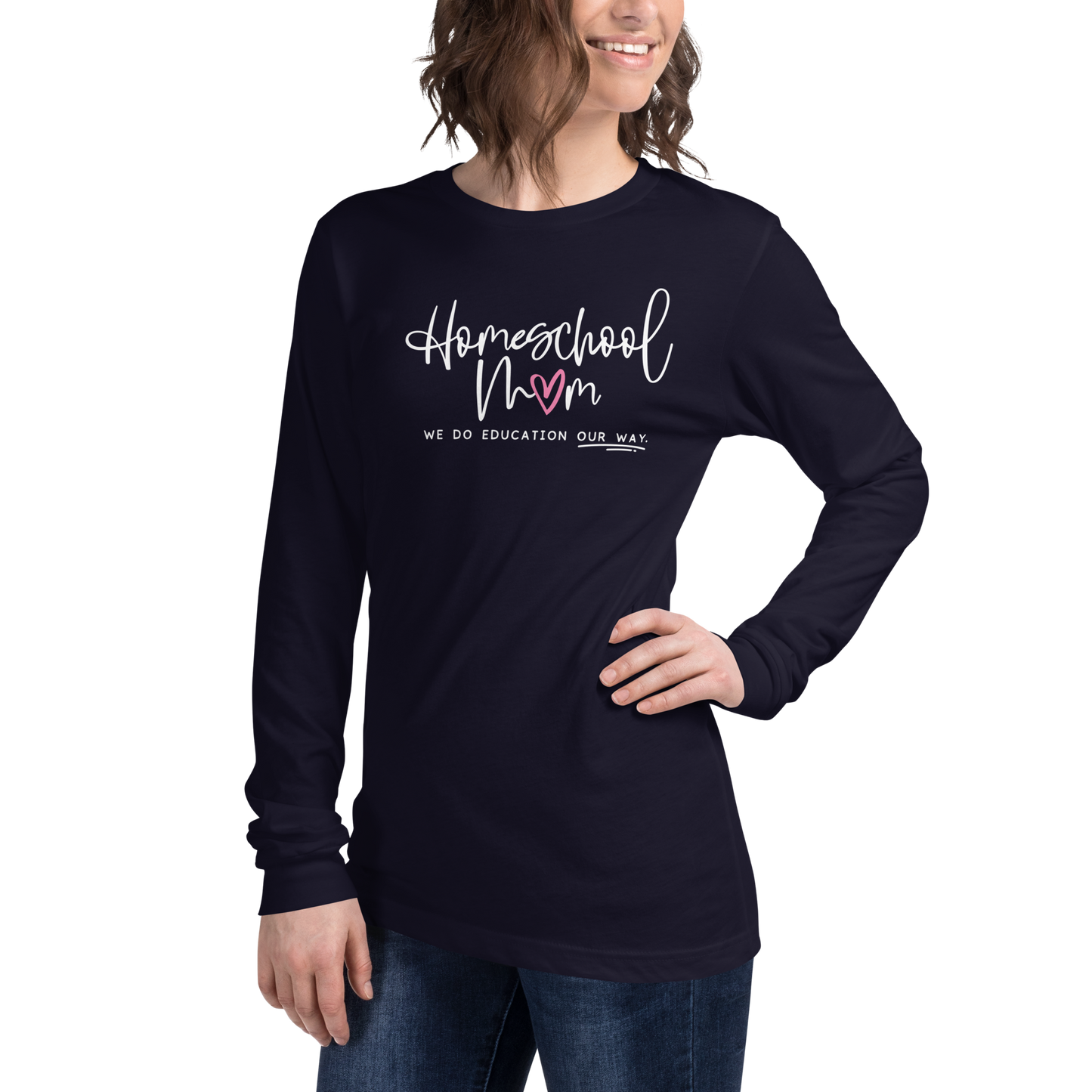 Long Sleeve Tee | Homeschool Mom