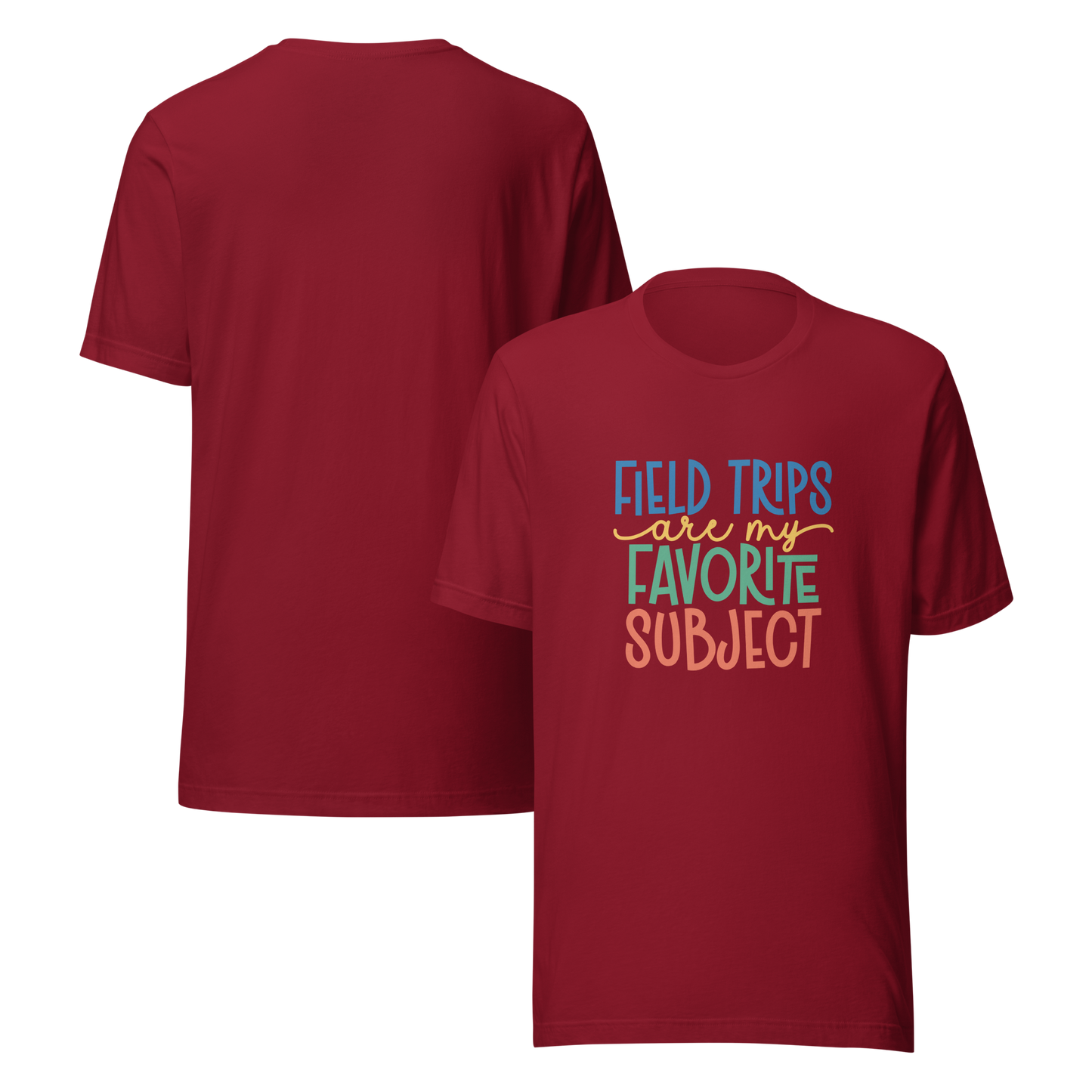 Field Trips T-Shirt | Adult Sizes