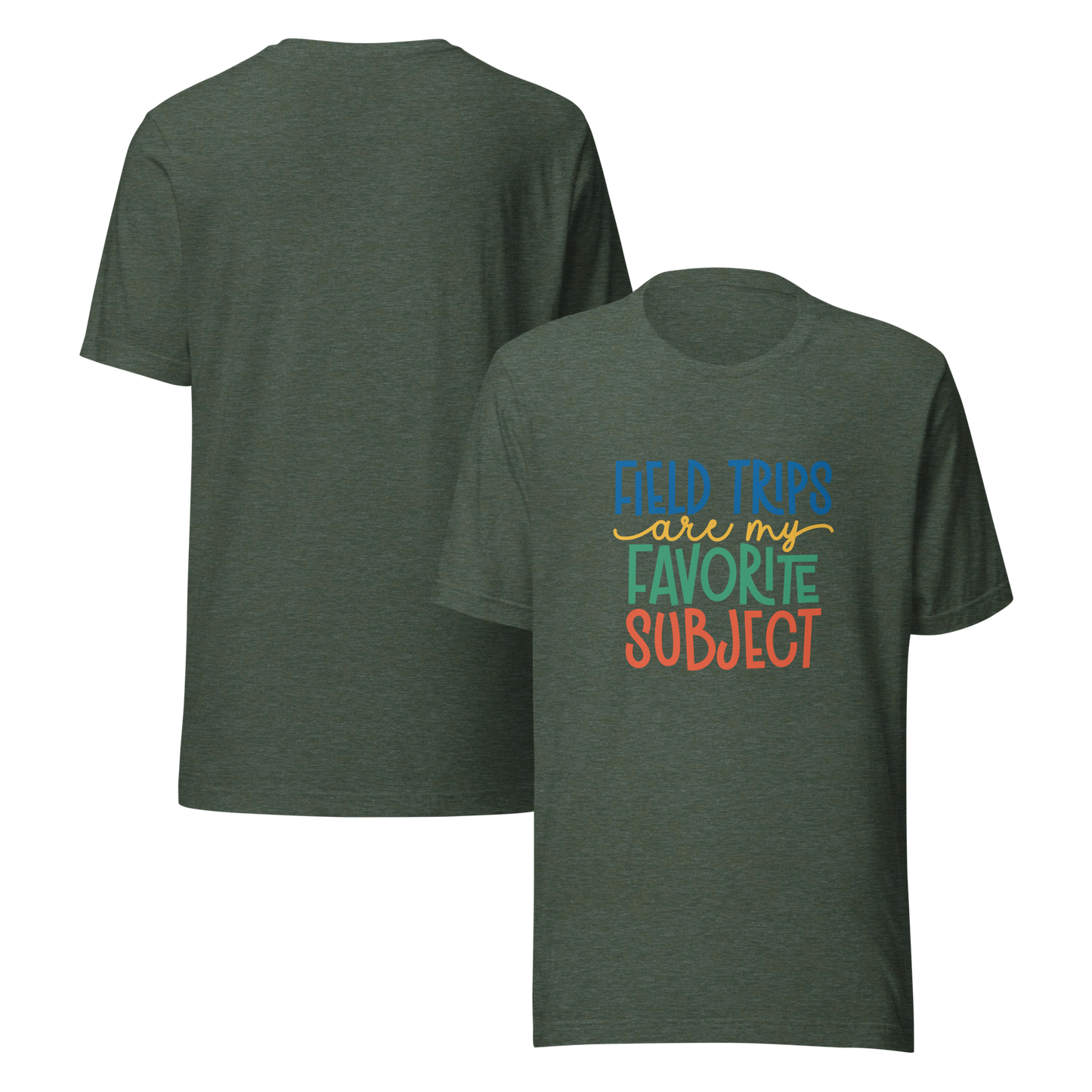 Field Trips T-Shirt | Adult Sizes