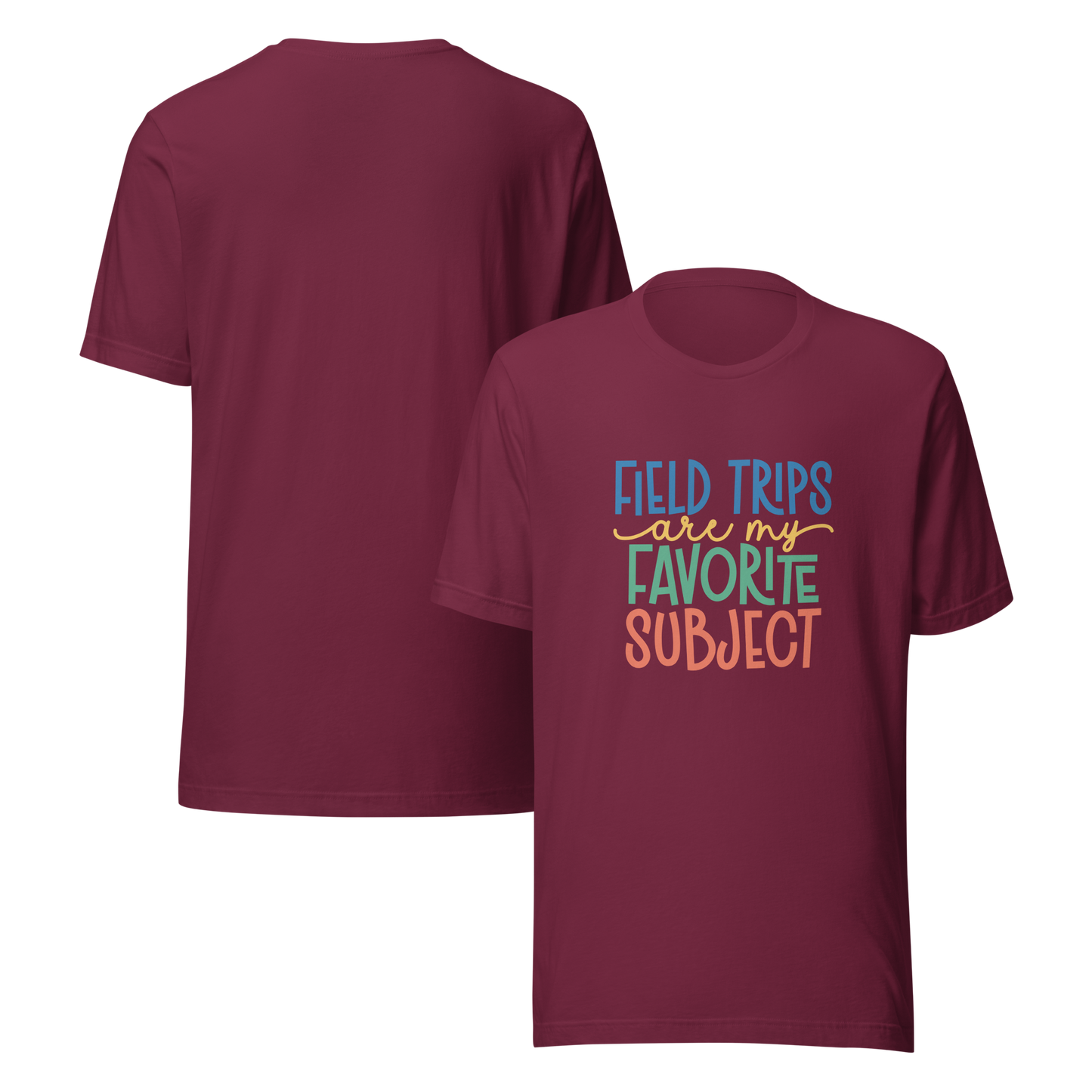 Field Trips T-Shirt | Adult Sizes